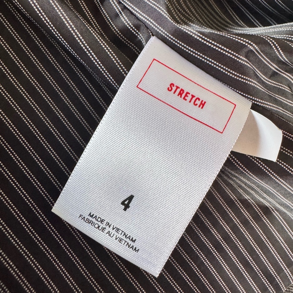 Express Gray Stretch Blazer Jacket 4 - image 5